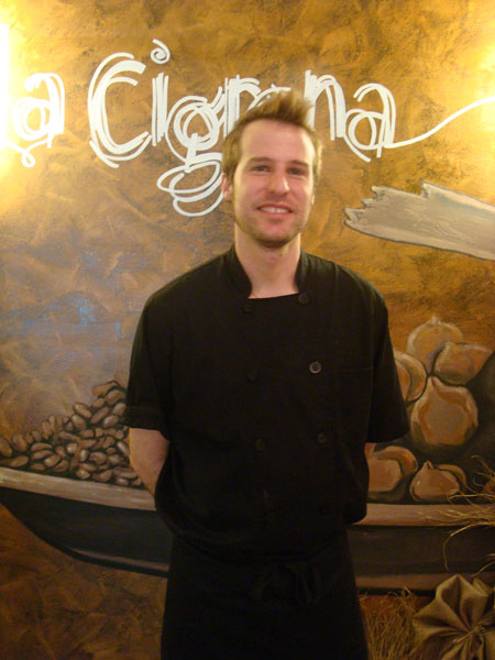 Carlos E. Mola (2º jefe de cocina La Cigrona)